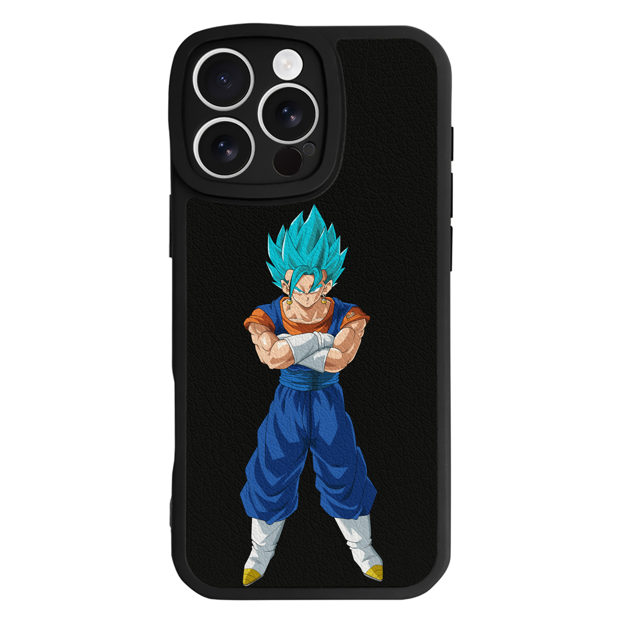 （画像用） ドラゴンボール ベジット DRAGON BALL Vegetto 【iPhone 16シリーズ対応】シリコンスマホケース（レザー調） 材質：シリコン